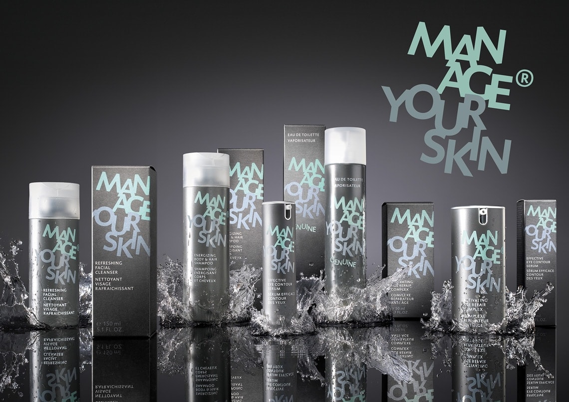 Pflegeprodukt "Manage Your Skin®" von Dr. Spiller Biocosmetics im Kosmetiksalon Kunst der Schönheit in Berlin