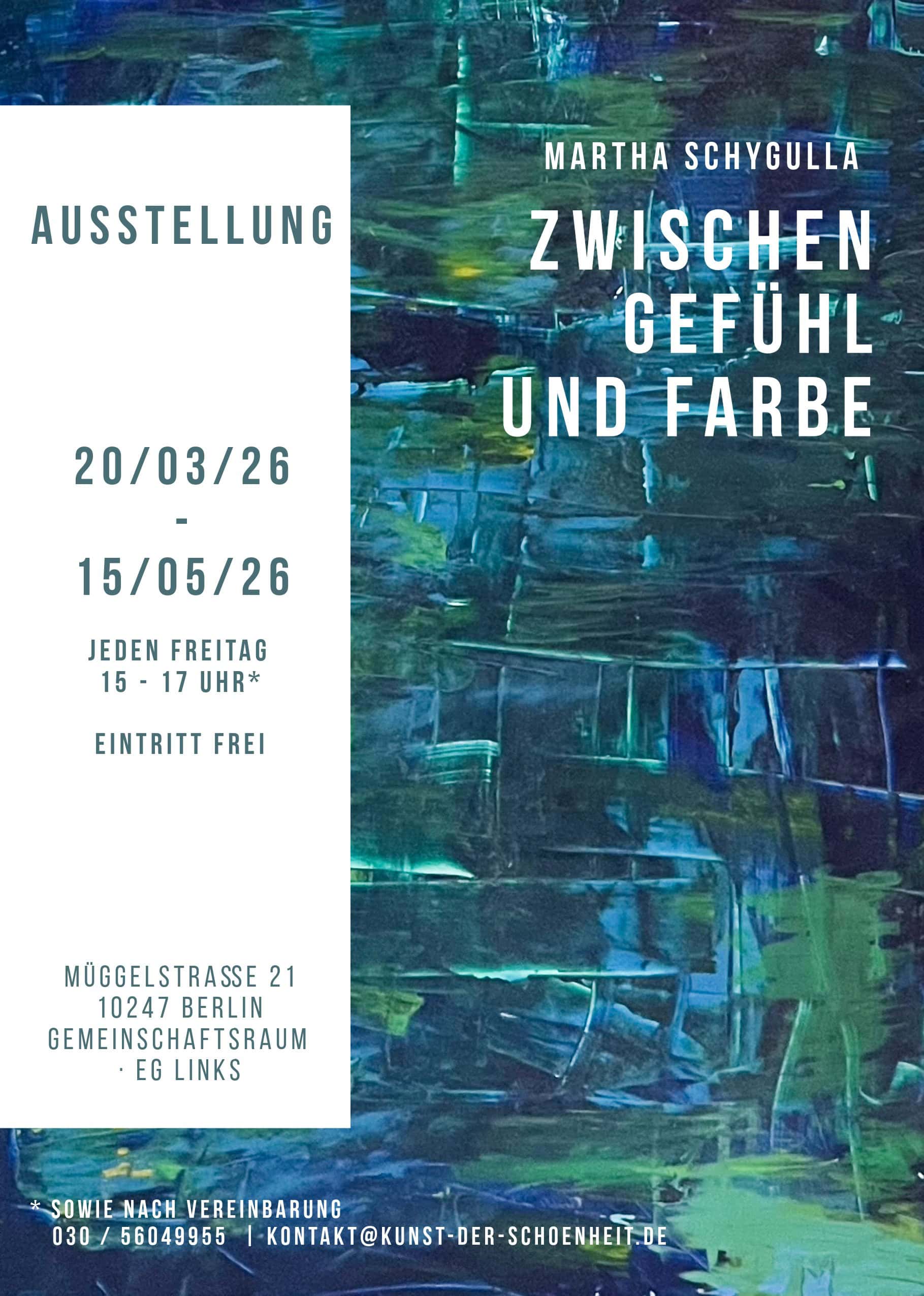 Austellung zwischen "Gefühl und Farbe"